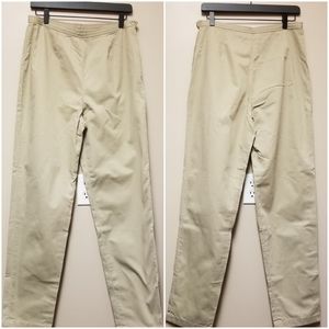 90's Ralph Lauren flat front chino Khaki Size 12